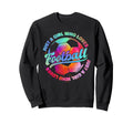 Just Who Loves Football Player Sweatshirt - Minimalist Print for Adults - T-Shirt, Sweatshirt, Hoodie