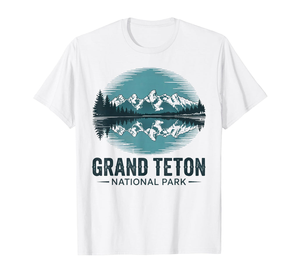 Grand Teton National Park Outdoor Us T-Shirt - Minimalist Print Unisex - T-Shirt, Sweatshirt, Hoodie