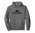 Koloa Surf Wave Black Logo Lightweight Hoodie - Graphic Print Men Women - T-Shirt, Sweatshirt, Hoodie