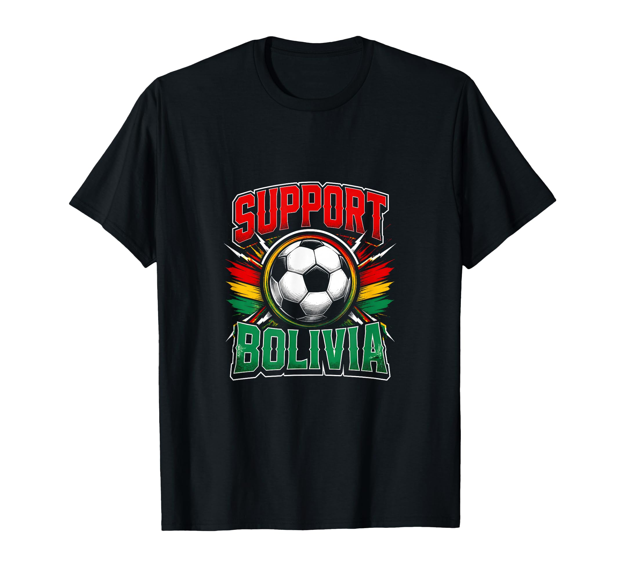 Support Bolivia Soccer Football Bolivia Fan T-Shirt - Graphic Print Unisex - T-Shirt, Sweatshirt, Hoodie