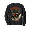 Patterdale Terrier Motorbike Love Sweatshirt - Novelty Apparel Unisex - T-Shirt, Sweatshirt, Hoodie