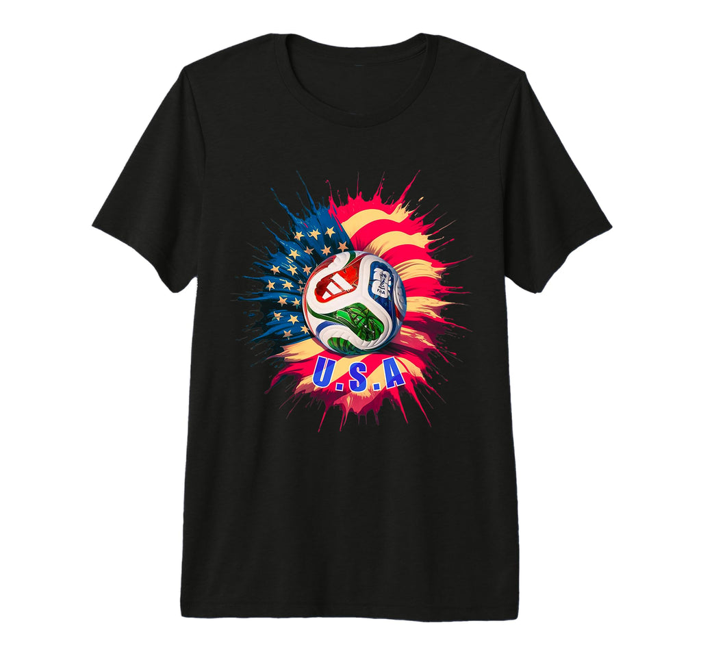 United States Soccer American Football T-Shirt - Unique Graphic Men Women - T-Shirt, Sweatshirt, Hoodie