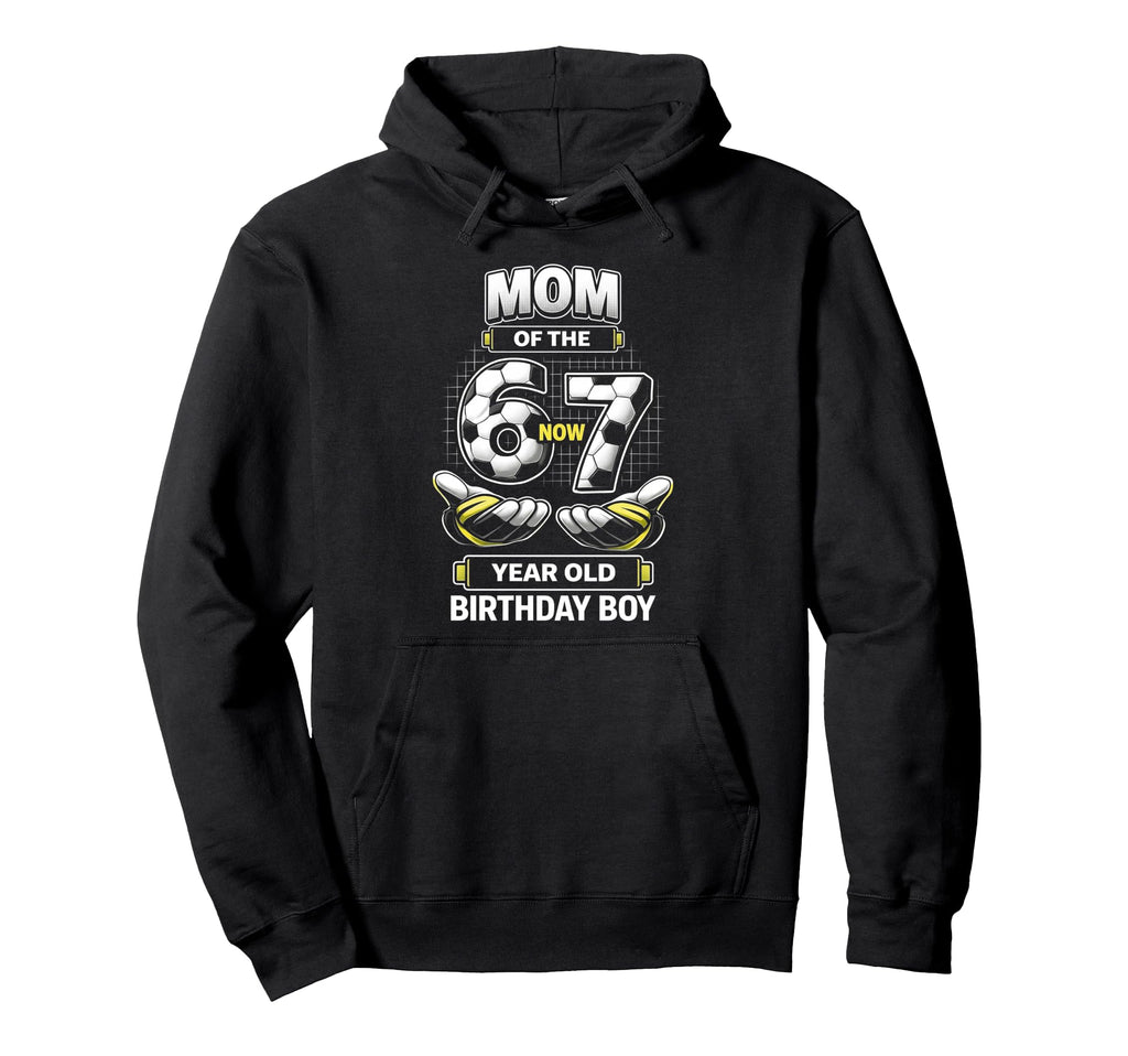 Birthday I Was 6 Now Im 7 Six Seven Hoodie - Minimalist Print for Adults - T-Shirt, Sweatshirt, Hoodie