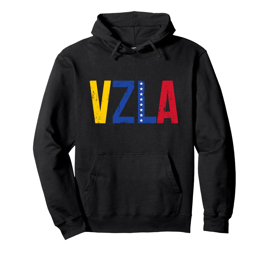 Venezuela Vzla Pride Venezuelan Flag Hoodie - Minimalist Print for Adults - T-Shirt, Sweatshirt, Hoodie