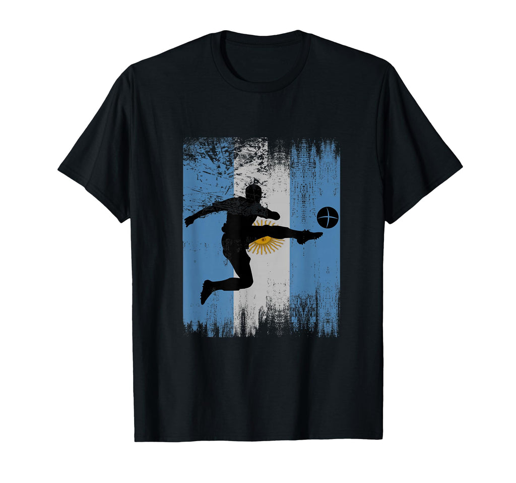 Argentina Soccer Argentina Football T-Shirt - Custom Art Print Men Women - T-Shirt, Sweatshirt, Hoodie