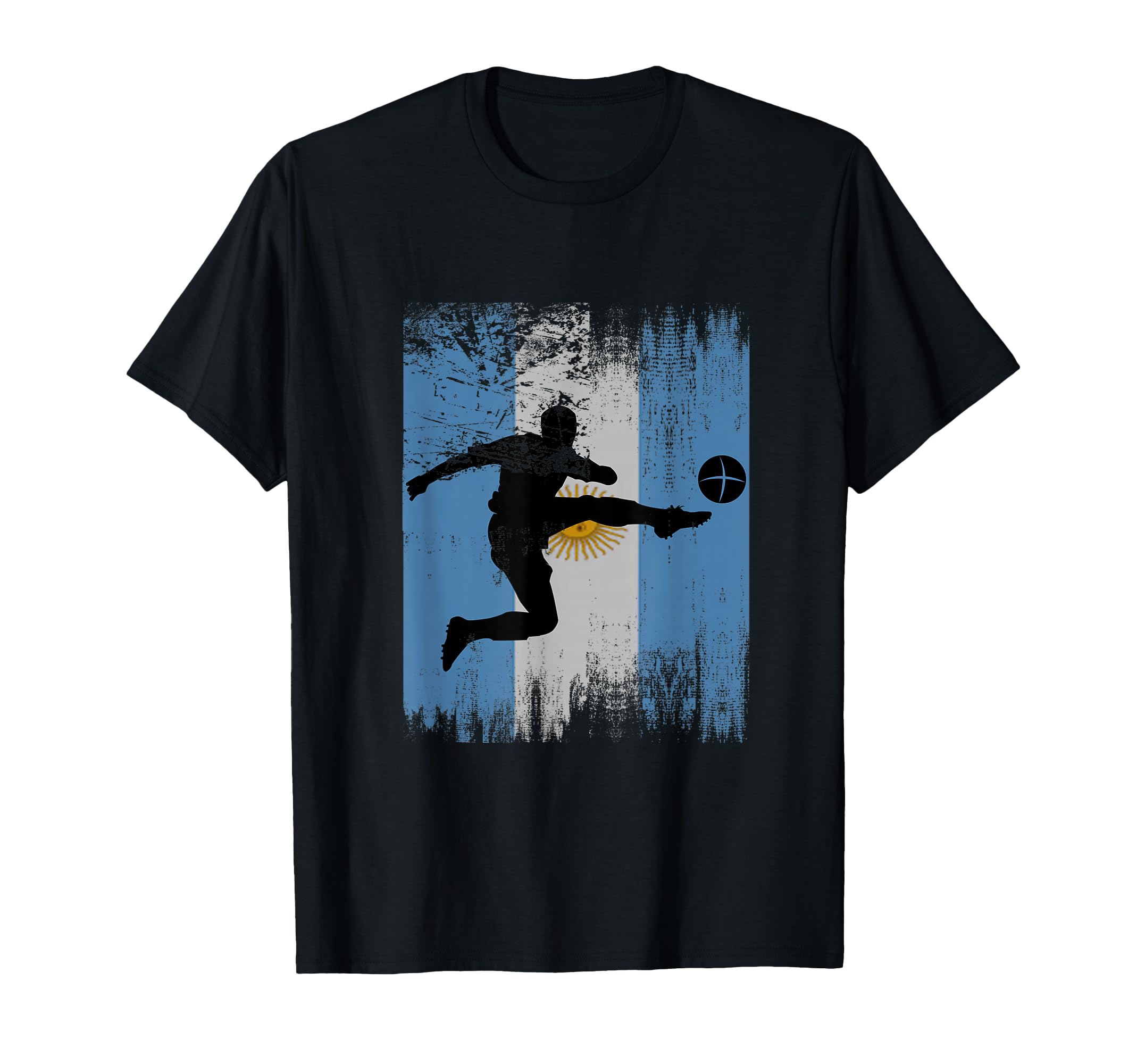 Argentina Soccer Argentina Football T-Shirt - Custom Art Print Men Women - T-Shirt, Sweatshirt, Hoodie