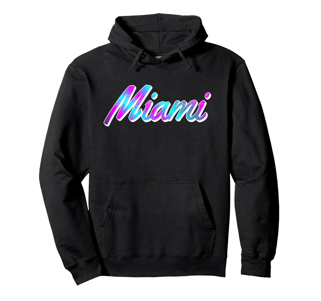 Miami Vaperwave Synthwave 80S 90S Vaporwave Hoodie - Trendy Graphic Unisex - T-Shirt, Sweatshirt, Hoodie