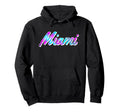 Miami Vaperwave Synthwave 80S 90S Vaporwave Hoodie - Trendy Graphic Unisex - T-Shirt, Sweatshirt, Hoodie