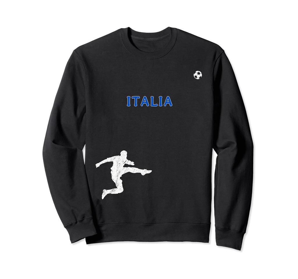 Italia Azzurri Soccer Sweatshirt - Trendy Graphic Men Women - T-Shirt, Sweatshirt, Hoodie