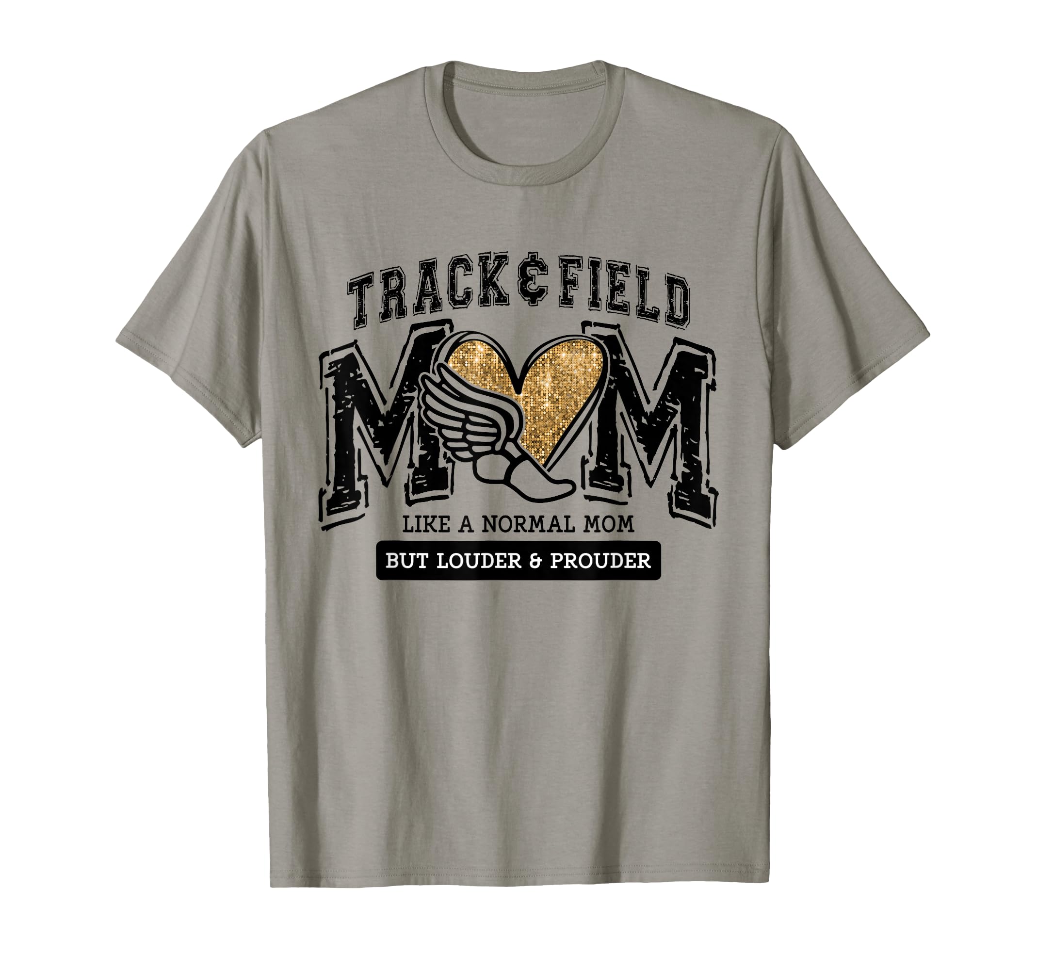 Loud Proud Track Mom Runner Track And T-Shirt - Minimalist Print Men Women - T-Shirt, Sweatshirt, Hoodie