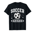 Coquette Bow Soccer Mamie Soccer Team T-Shirt - Graphic Print for Adults - T-Shirt, Sweatshirt, Hoodie
