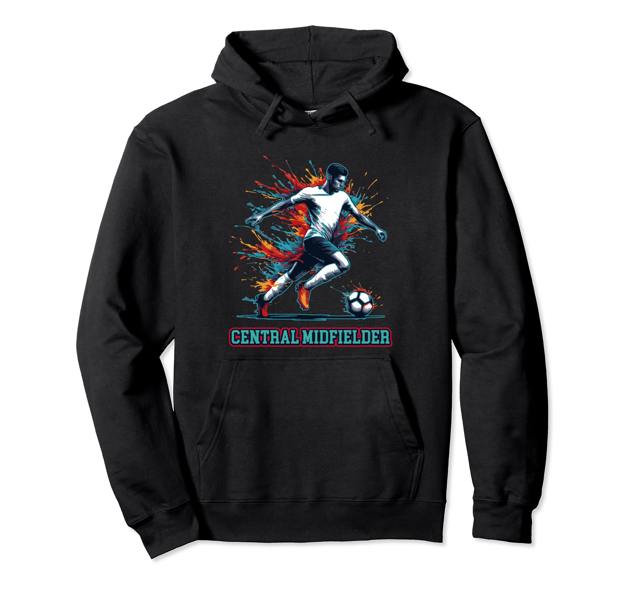 Soccer Central Midfielder Fullback Position Hoodie - Unique Graphic Unisex - T-Shirt, Sweatshirt, Hoodie