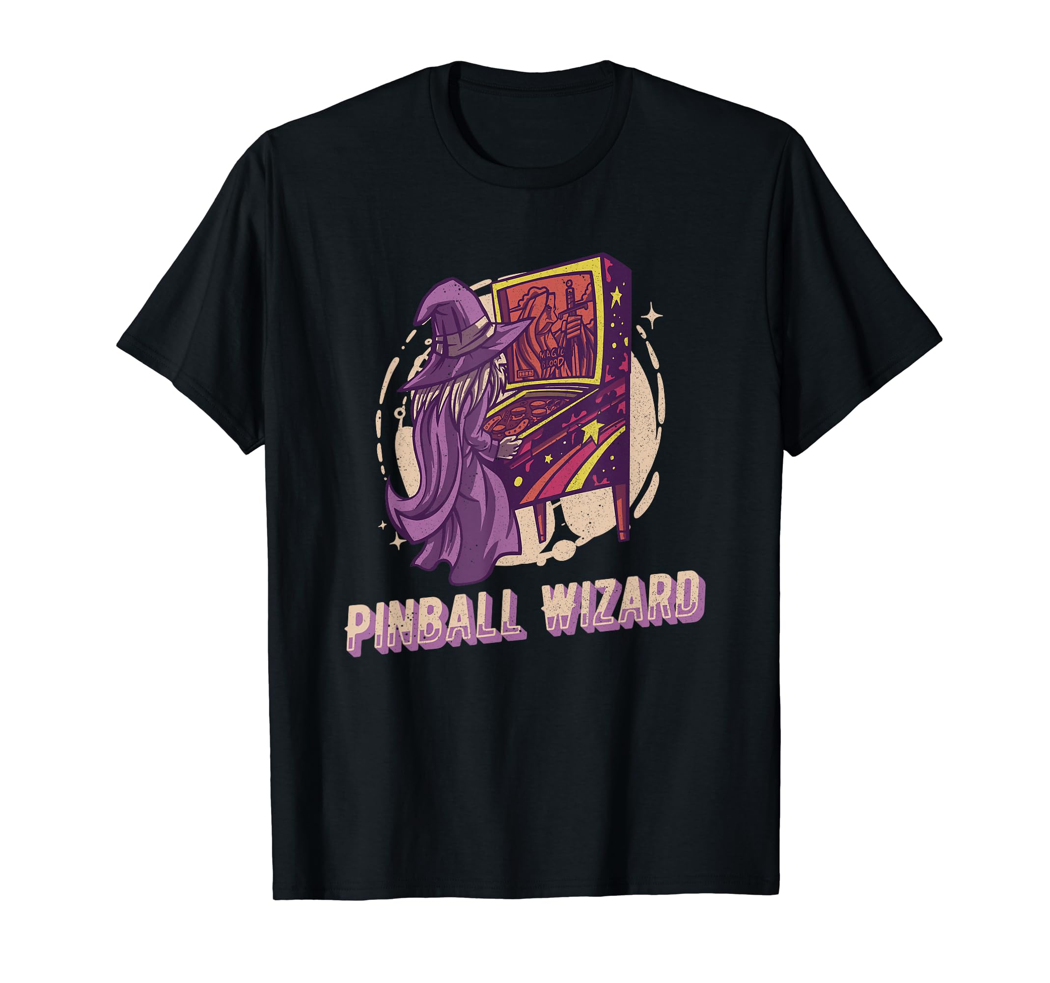 Pinball Machines Arcade Gamer Player T-Shirt - Custom Art Print Men Women - T-Shirt, Sweatshirt, Hoodie