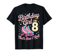 Birthday 8 Roller Skating 8Th T-Shirt - Casual Everyday Wear for Adults - T-Shirt, Sweatshirt, Hoodie