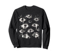 Eyes Eyeballs Weird Goth Grunge Alt Sweatshirt - Trendy Graphic Men Women - T-Shirt, Sweatshirt, Hoodie