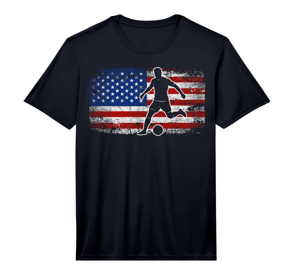 Soccer 2026 Distressed Usa American T-Shirt - Novelty Apparel Men Women - T-Shirt, Sweatshirt, Hoodie