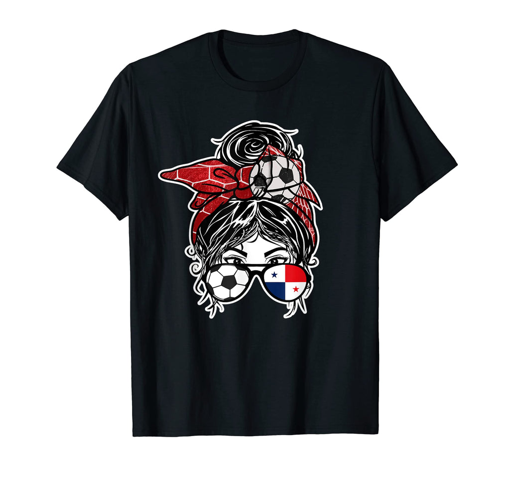 Messy Bun Hair Panamanian Soccer T-Shirt - Streetwear Style Men Women - T-Shirt, Sweatshirt, Hoodie