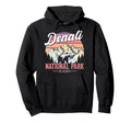 Denali National Park Alaska Sunset Hoodie - Novelty Apparel Men Women - T-Shirt, Sweatshirt, Hoodie