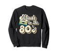 80S Eighties Cassette Tape Boombox Sweatshirt - Novelty Apparel Unisex - T-Shirt, Sweatshirt, Hoodie