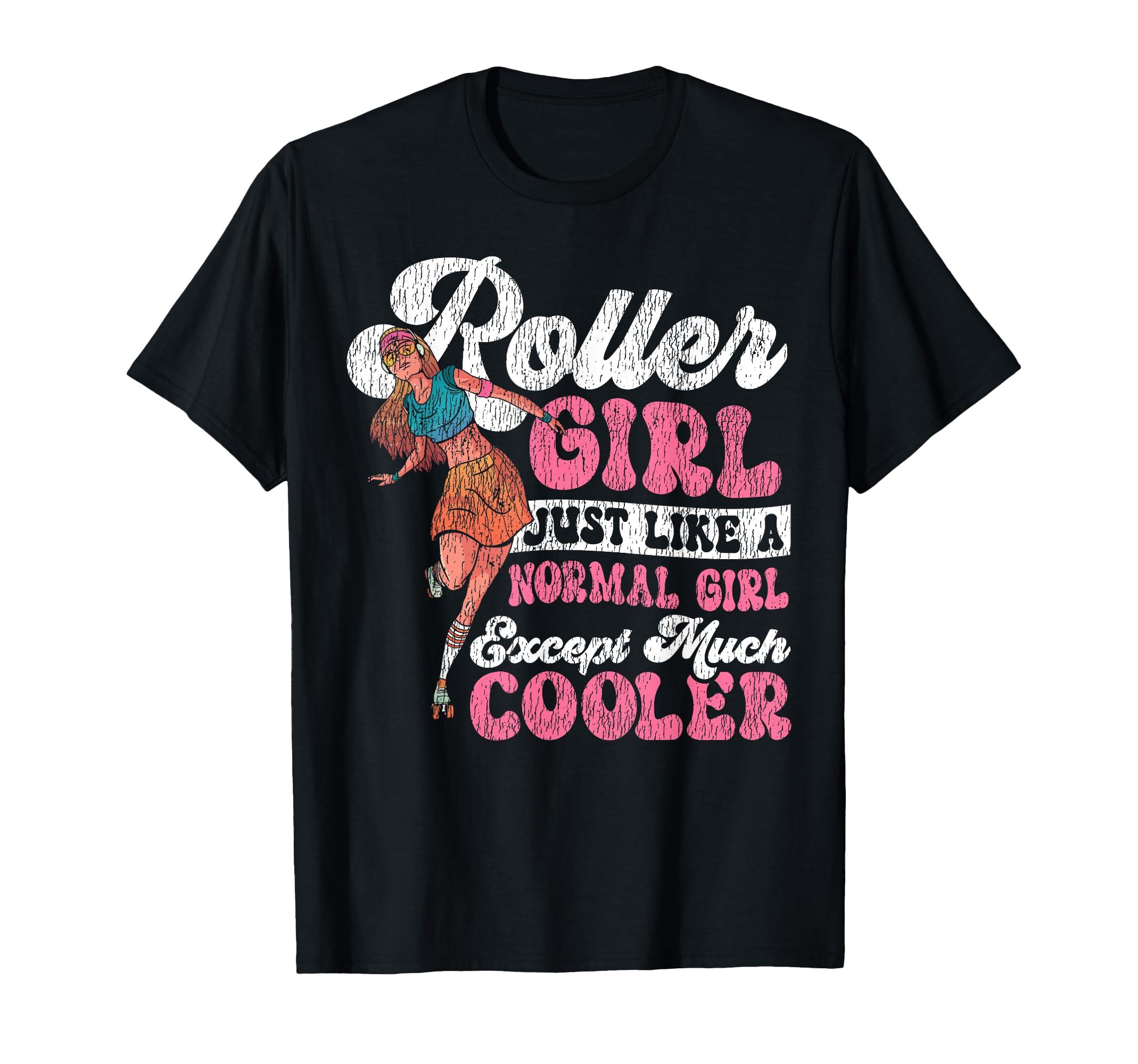 Roller Skating Skate 1970S Roller Just T-Shirt - Aesthetic Graphic Unisex - T-Shirt, Sweatshirt, Hoodie