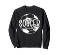 Soccer Mom Soccer Player Mom Soccer Sweatshirt - Aesthetic Graphic Unisex - T-Shirt, Sweatshirt, Hoodie