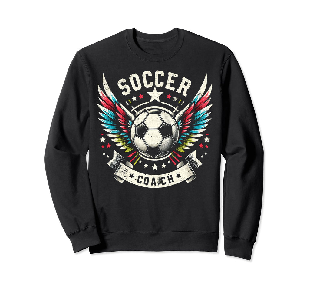 Soccer Coach Training Coaching Sweatshirt - Fun Novelty Design for Adults - T-Shirt, Sweatshirt, Hoodie
