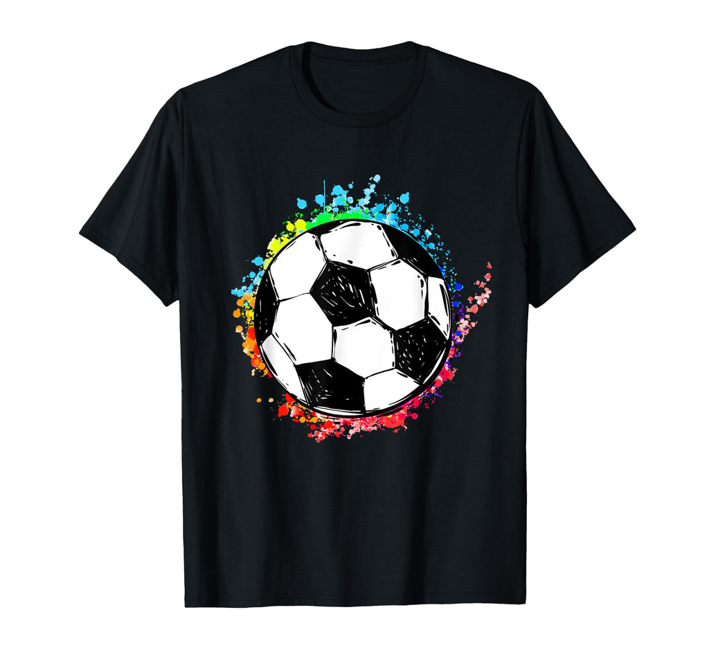 Soccer Ball Art Soccer Sport Game Coach T-Shirt - Novelty Apparel Unisex - T-Shirt, Sweatshirt, Hoodie