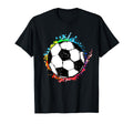Soccer Ball Art Soccer Sport Game T-Shirt - Fun Novelty Design for Adults - T-Shirt, Sweatshirt, Hoodie