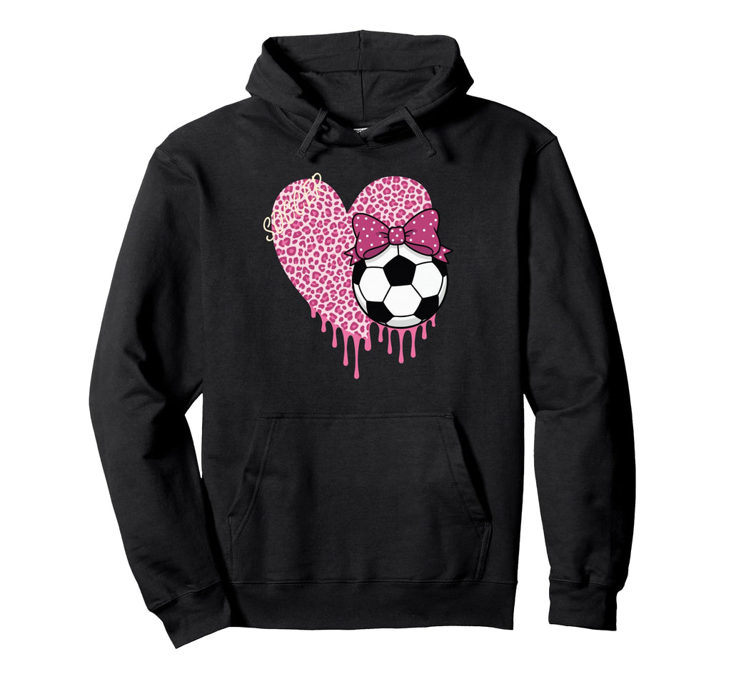 Soccer Drip Sister Couquete Bow Hoodie - Trendy Graphic Men Women - T-Shirt, Sweatshirt, Hoodie