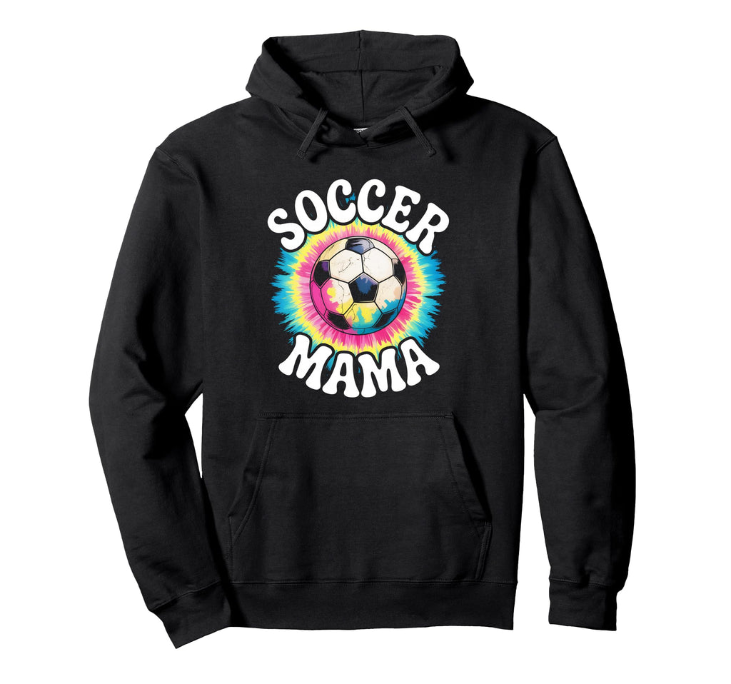 Soccer Mama Mom Tie Dye Hoodie - Minimalist Print Men Women - T-Shirt, Sweatshirt, Hoodie
