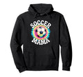 Soccer Mama Mom Tie Dye Hoodie - Minimalist Print Men Women - T-Shirt, Sweatshirt, Hoodie