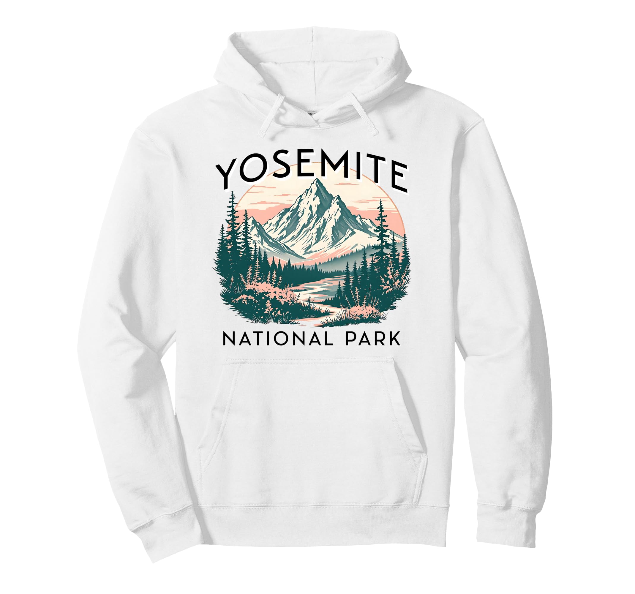 Yosemite National Park California Usa Hoodie - Streetwear Style Unisex - T-Shirt, Sweatshirt, Hoodie