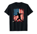 American Flag Soccer Player T-Shirt - Aesthetic Graphic for Adults - T-Shirt, Sweatshirt, Hoodie