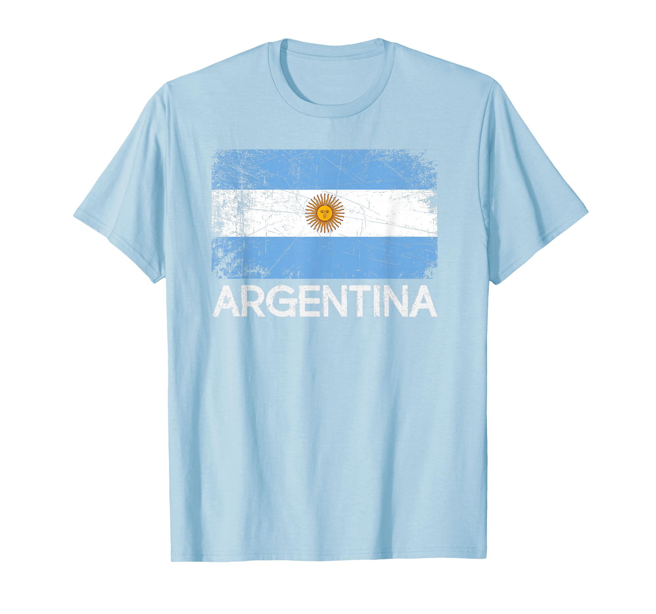 Argentinian Flag Made Argentina Gift T-Shirt - Custom Art Print for Adults - T-Shirt, Sweatshirt, Hoodie