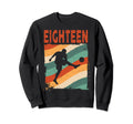 18Th Birthday Soccer 18 Years Old Sweatshirt - Custom Art Print Unisex - T-Shirt, Sweatshirt, Hoodie
