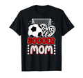 Soccer Mom Soccer Player Mother Heart T-Shirt - Aesthetic Graphic Unisex - T-Shirt, Sweatshirt, Hoodie