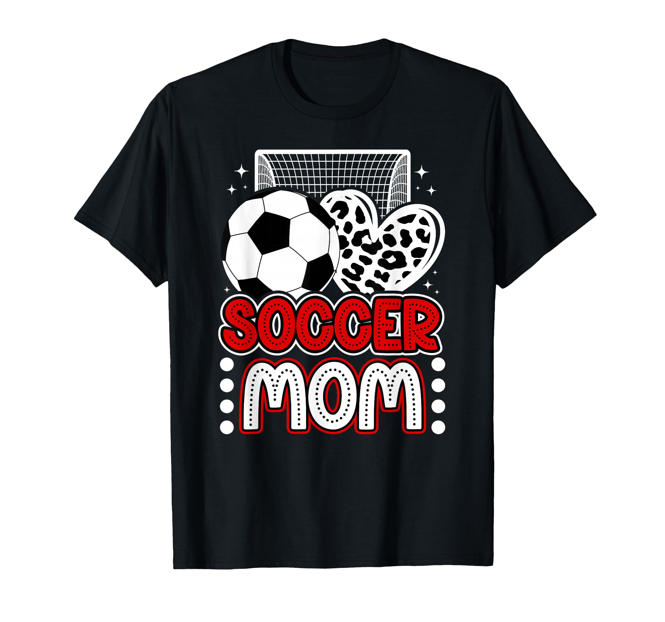 Soccer Mom Soccer Player Mother Heart T-Shirt - Aesthetic Graphic Unisex - T-Shirt, Sweatshirt, Hoodie
