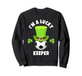 Goalkeeper St Patricks Day Sweatshirt - Casual Everyday Wear Unisex - T-Shirt, Sweatshirt, Hoodie