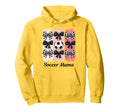 Soccer Mama Coquette Bow Soccer Mom Hoodie - Graphic Print Men Women - T-Shirt, Sweatshirt, Hoodie