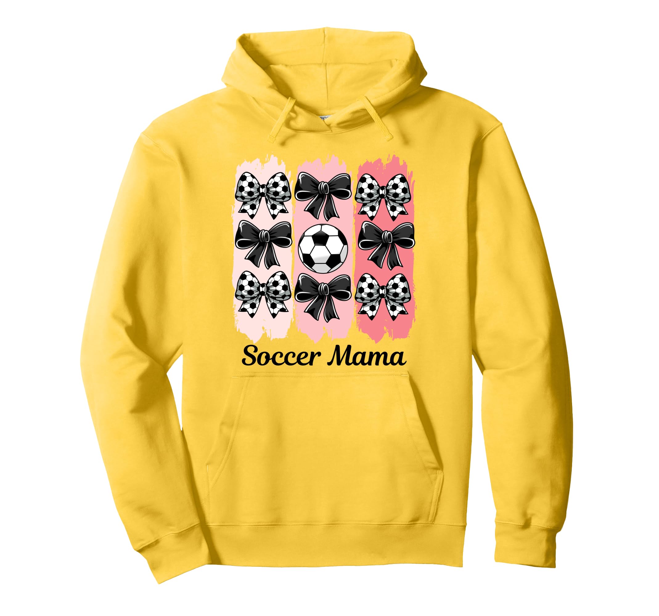 Soccer Mama Coquette Bow Soccer Mom Hoodie - Graphic Print Men Women - T-Shirt, Sweatshirt, Hoodie