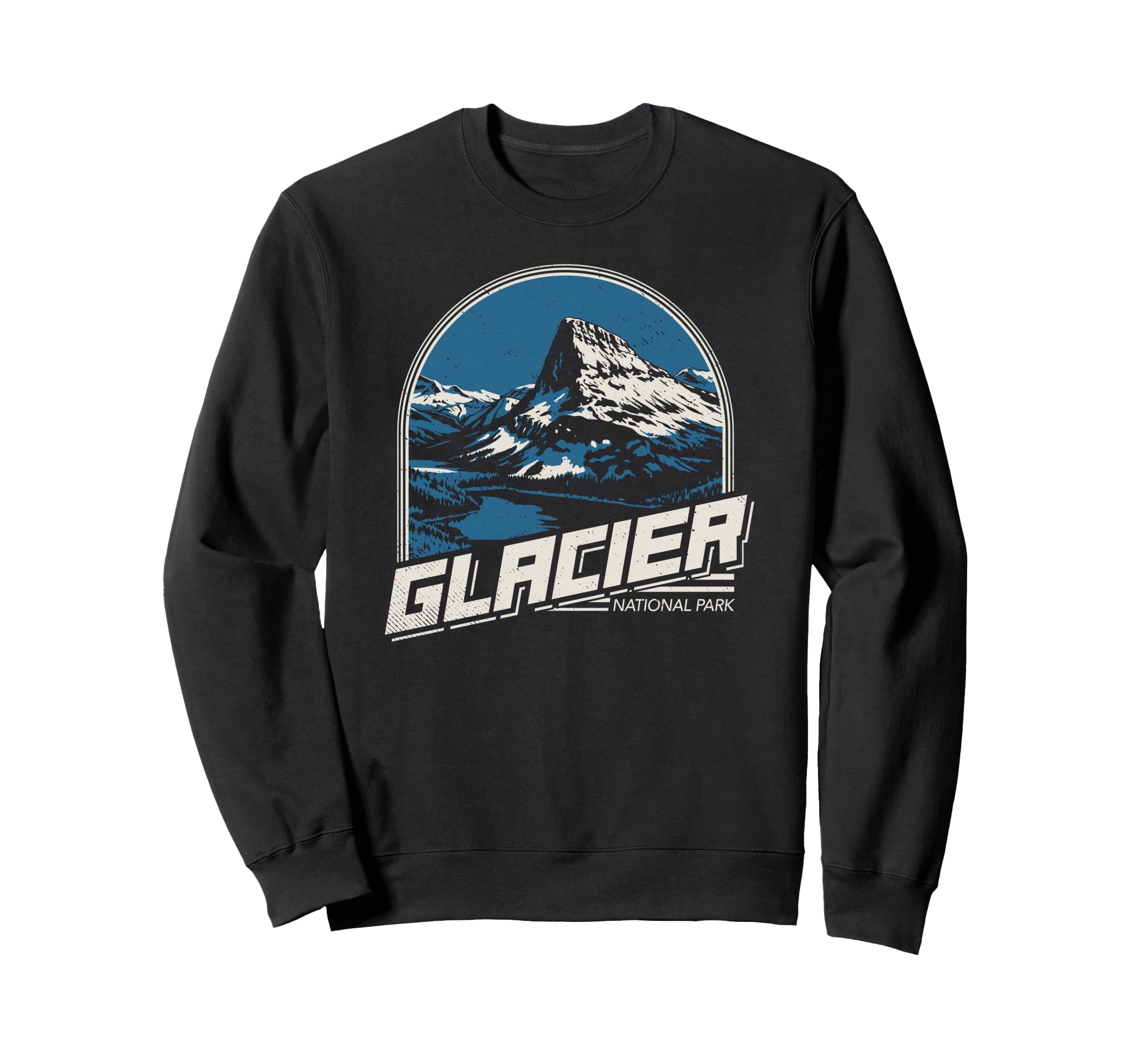 Glacier National Park Sweatshirt - Aesthetic Graphic Unisex - T-Shirt, Sweatshirt, Hoodie