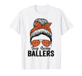 Busy Raising Ballers Basketball Messy T-Shirt - Unique Graphic for Adults - T-Shirt, Sweatshirt, Hoodie