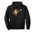 Playful Sloth Football Star Champion Hoodie - Unique Graphic Unisex - T-Shirt, Sweatshirt, Hoodie