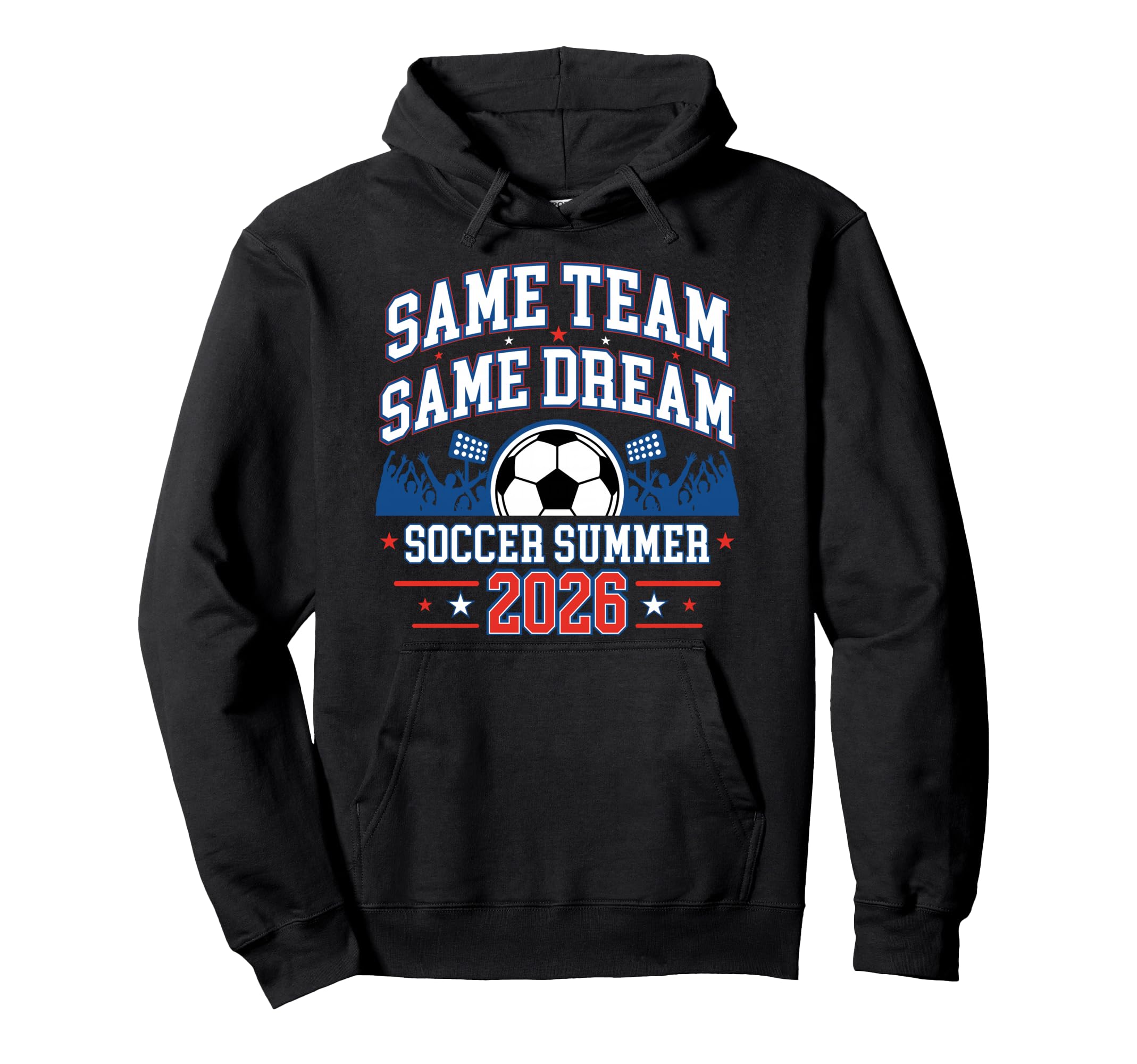 Soccer Summer 2026 Hoodie - Streetwear Style Unisex - T-Shirt, Sweatshirt, Hoodie