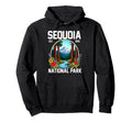 Floral Sequoia National Park Hiking Hoodie - Custom Art Print Men Women - T-Shirt, Sweatshirt, Hoodie