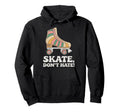 Colorful Roller Skate Hoodie - Trendy Graphic for Adults - T-Shirt, Sweatshirt, Hoodie