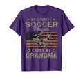 My Favorite Soccer Player Calls Me Grandma T-Shirt - Graphic Print Unisex - T-Shirt, Sweatshirt, Hoodie