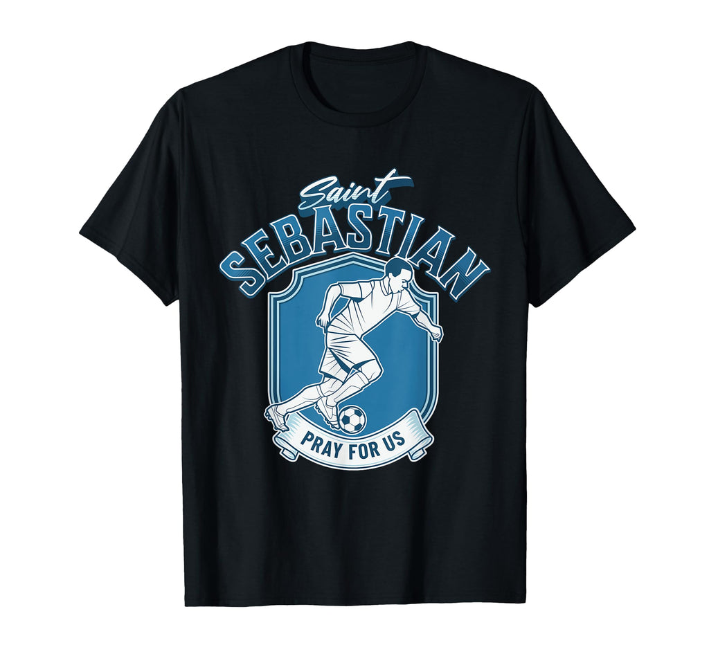 St Sebastian Patron Saint Athletes T-Shirt - Custom Art Print Men Women - T-Shirt, Sweatshirt, Hoodie