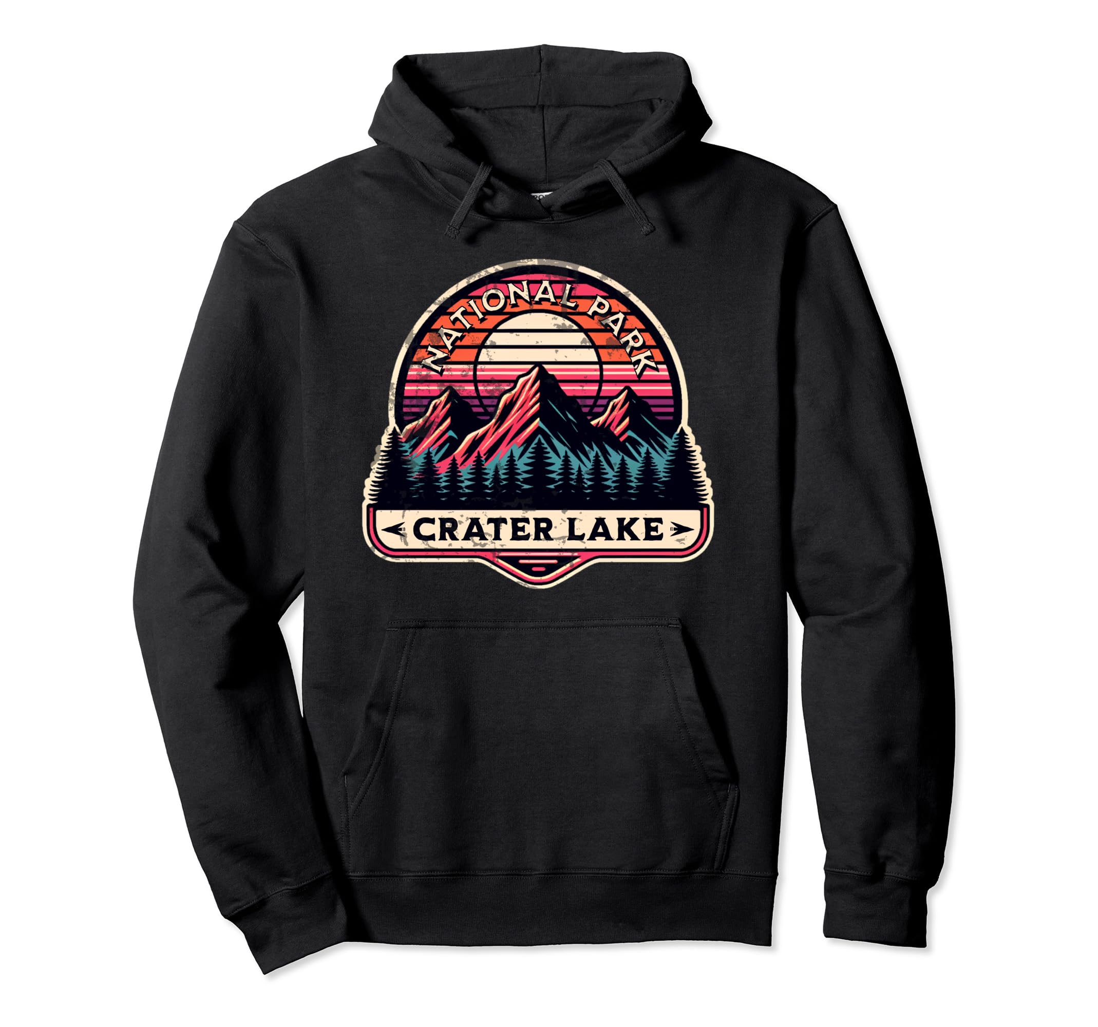 Crater Lake National Park Oregon Usa Sweatshirt - Minimalist Print Unisex - T-Shirt, Sweatshirt, Hoodie