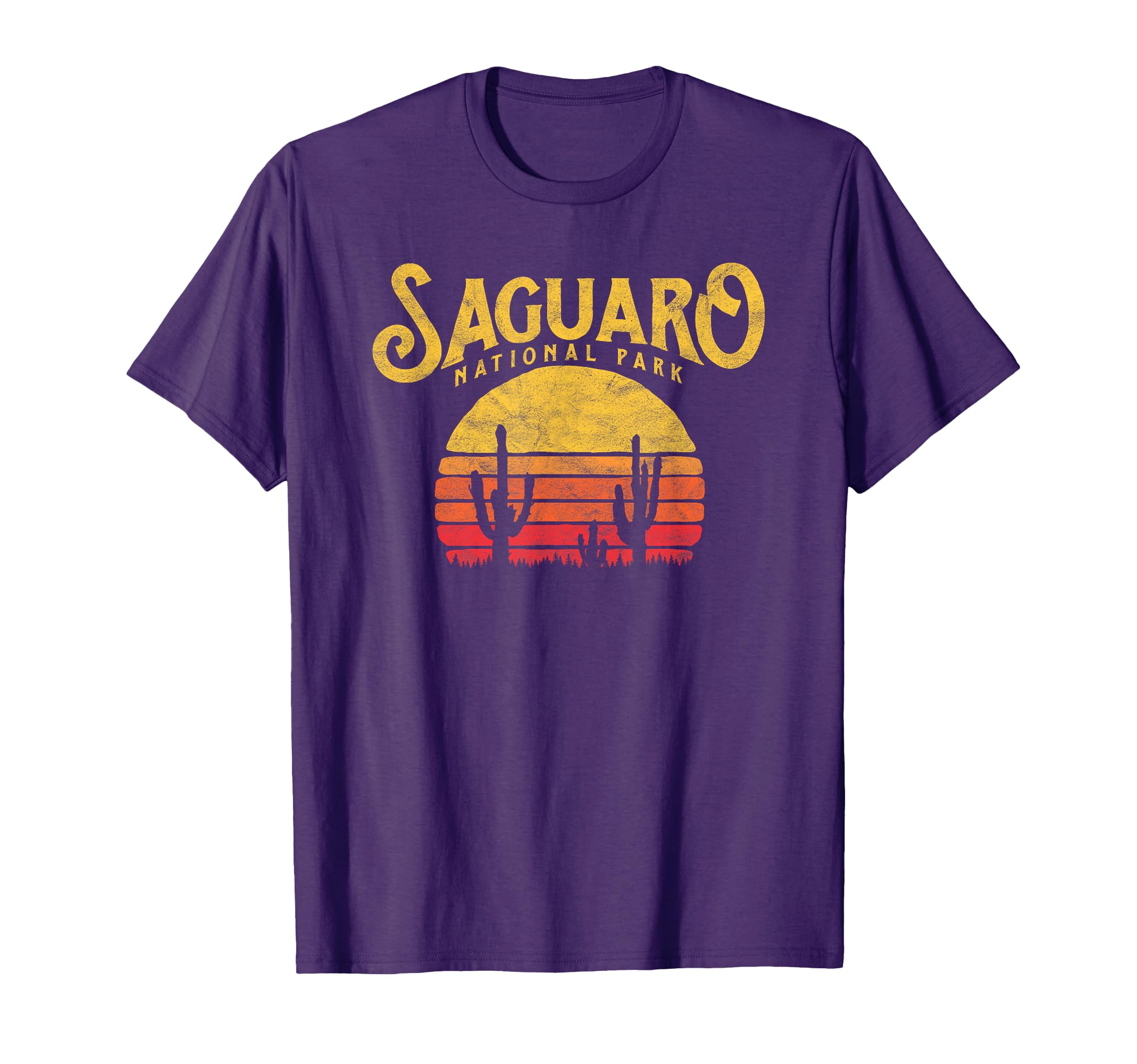 Saguaro National Park Cactus Sun T-Shirt - Streetwear Style for Adults - T-Shirt, Sweatshirt, Hoodie